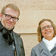 Hampus Holmström och Karin Öhman