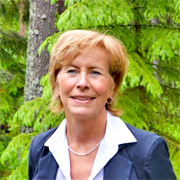 Eivor Mettävainio, affärschef på Skogssällskapet.